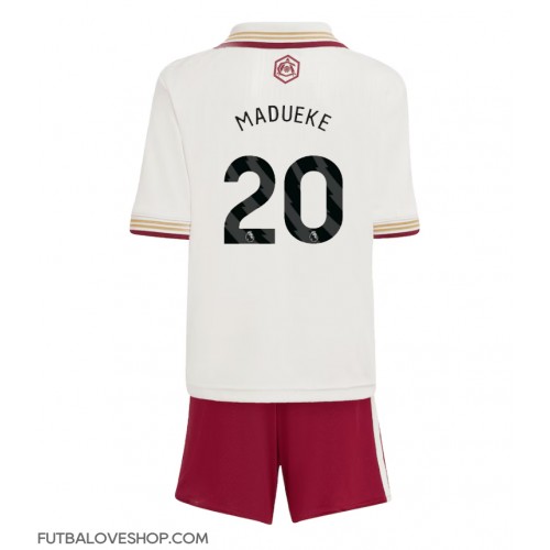 Dres Arsenal Noni Madueke #20 Tretina pre deti 2025-26 Krátky Rukáv (+ trenírky)